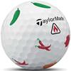 TaylorMade TP5 pix 3.0 Peppers Golf Ball Dozen White