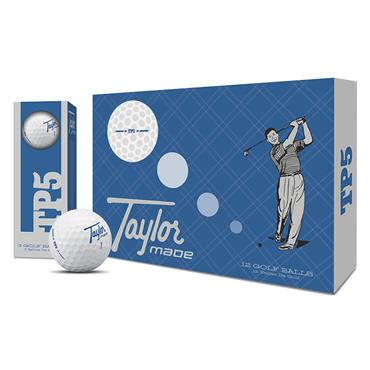TaylorMade TP5 pix 3.0 Summer Commemorative Ball Dozen White