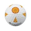 TaylorMade TP5 pix 3.0 Pizza Party Ball Dozen White