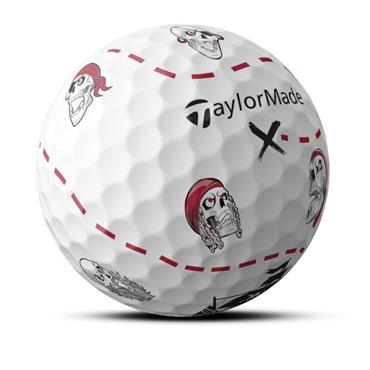 TaylorMade TP5 pix 3.0 Pirates Ball Dozen White