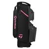 TaylorMade Cart Lite Bag  Black - Grey - Neon Pink