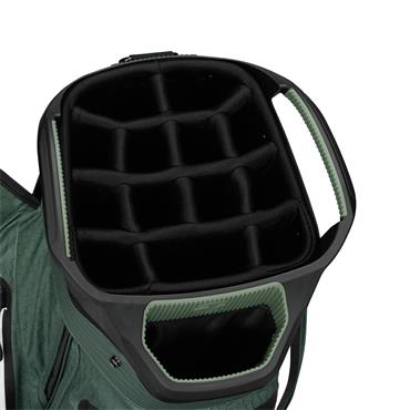 TaylorMade Storm Dry Cart Bag  Black - Dark Sage