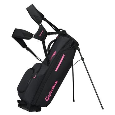 TaylorMade Flextech Stand Bag  Black - Neon Pink
