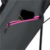 TaylorMade Flextech Carry Stand Bag  Grey - Neon Pink