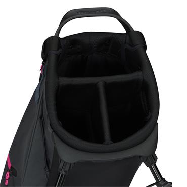 TaylorMade Flextech Carry Stand Bag  Grey - Neon Pink