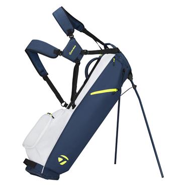 TaylorMade Flextech Carry Stand Bag  Navy - White - Neon Lime