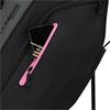 TaylorMade Flextech Crossover Stand Bag  Grey - Black - Neon Pink