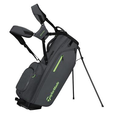 TaylorMade Flextech Crossover Stand Bag  Grey - Neon Green