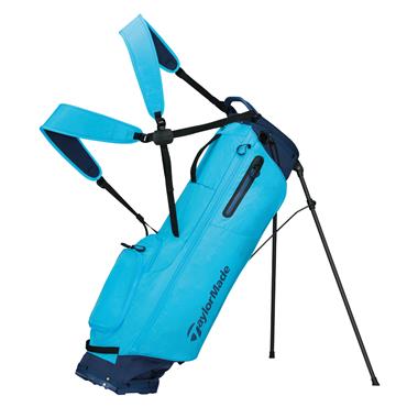 TaylorMade Flextech Superlite Stand Bag  Cyan - Navy