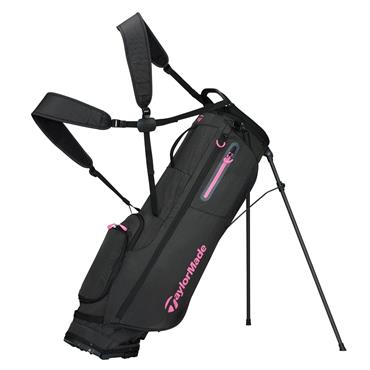 TaylorMade Flextech Superlite Stand Bag  Black - Neon Pink