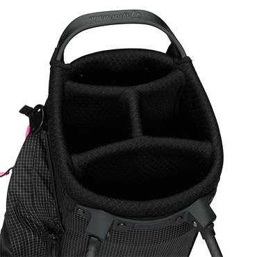 TaylorMade Flextech Superlite Stand Bag  Black - Neon Pink