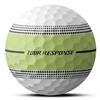 TaylorMade Tour Response Stripe Ball Dozen Neon -Yellow