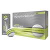 TaylorMade Tour Response Stripe Ball Dozen Neon -Yellow