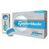 TaylorMade Tour Response Stripe Ball Dozen Neon Blue
