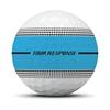 TaylorMade Tour Response Stripe Ball Dozen Neon Blue