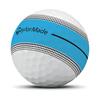 TaylorMade Tour Response Stripe Ball Dozen Neon Blue