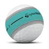 TaylorMade Tour Response Stripe Ball Dozen Neon Multi