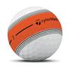 TaylorMade Tour Response Stripe Ball Dozen Neon Multi