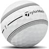 TaylorMade Tour Response Stripe Ball Dozen White
