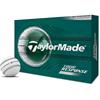 TaylorMade Tour Response Stripe Ball Dozen White