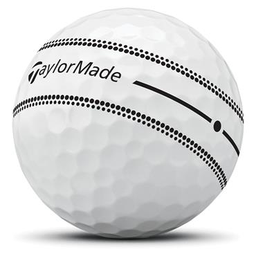 TaylorMade TP5x Stripe 2026 Ball Dozen White