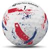 TaylorMade Speedsoft Ink Ball Dozen Blue - Red