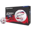 TaylorMade Speedsoft Ink Ball Dozen Blue - Red
