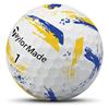 TaylorMade Speedsoft Ink Ball Dozen Yellow - Blue