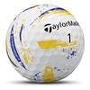 TaylorMade Speedsoft Ink Ball Dozen Yellow - Blue