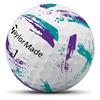 TaylorMade Speedsoft Ink Ball Dozen Purple - Teal