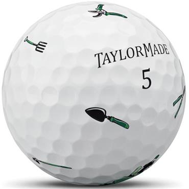 TaylorMade TP5 pix APRIL Ball Dozen White