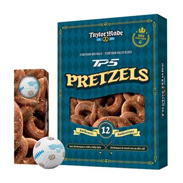 TaylorMade TP5 pix Pretzel and Stein Oktoberfest Golf Ball Dozen White