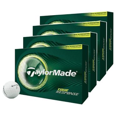 TaylorMade Tour Response Ball 4DOZ For 3 Promo  White