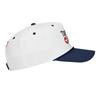 TaylorMade Gents LS A-Frame Stock Rope Hat Regular White