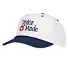 TaylorMade Gents LS A-Frame Stock Rope Hat Regular White