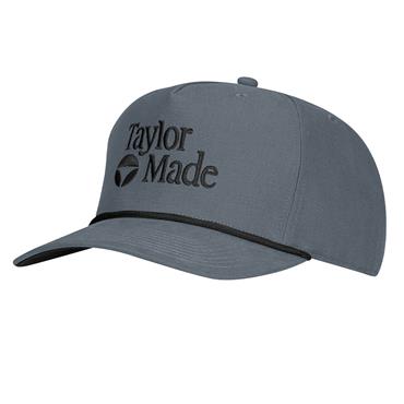 TaylorMade Gents LS A-Frame Stock Rope Hat Regular Grey