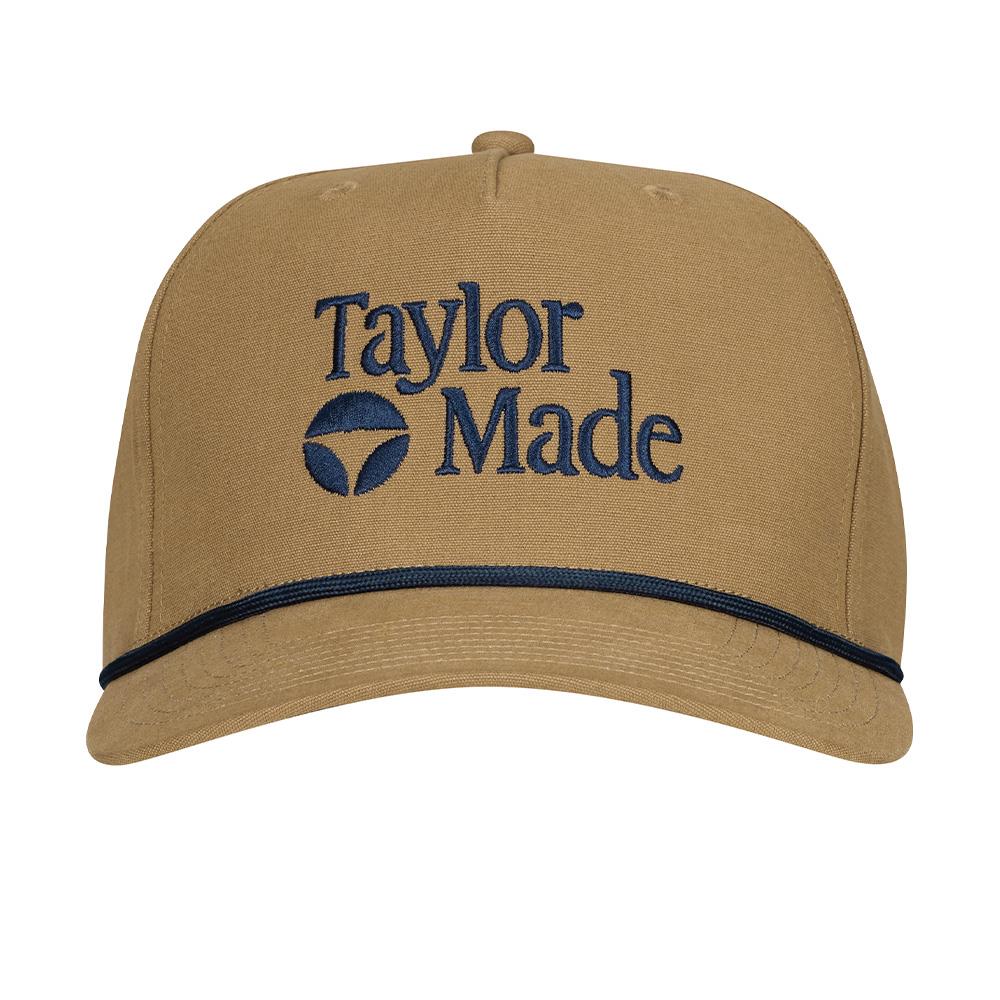 Ls Rope Hat TaylorMade Gents LS A-Frame Legacy Stock Rope Hat Light Brown