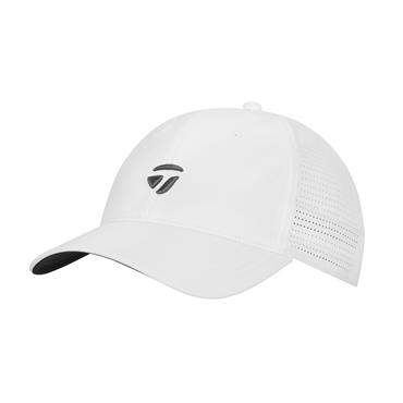 TaylorMade Gents LS Hamptons Perforated Hat Regular White