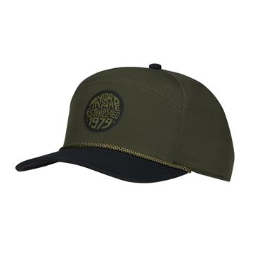 TaylorMade Gents LS Horizon Rope Hat Regular Olive