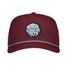 TaylorMade Gents LS Horizon Rope Hat Regular Burgundy