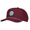 TaylorMade Gents LS Horizon Rope Hat Regular Burgundy
