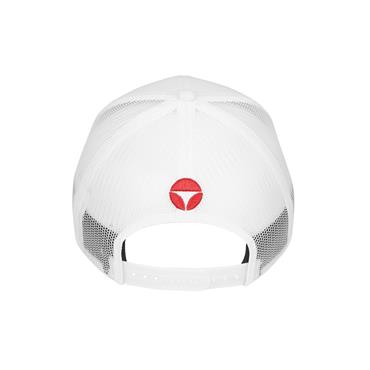 TaylorMade Gents LS Radar Trucker Hat Regular White - Navy
