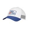 TaylorMade Gents LS Radar Trucker Hat Regular White - Navy