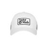 TaylorMade Gents LS Radar Trucker Hat Regular White