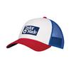 TaylorMade Gents LS Radar Trucker Hat Regular Red - White - Blue