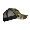 TaylorMade Gents LS Radar Trucker Hat Regular Green Camo - Black