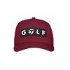 TaylorMade Gents LS Ventura Stock Hat Regular Burgundy