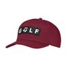 TaylorMade Gents LS Ventura Stock Hat Regular Burgundy