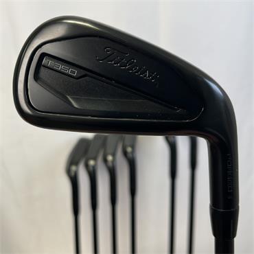 Titleist T350 3G Black 5-GW AMT Red Regular Irons Gents RH