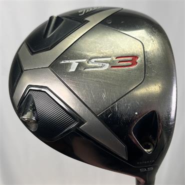 Titleist TS3 9.5 Hzrdus Smoke 70 Stiff Driver Gents RH